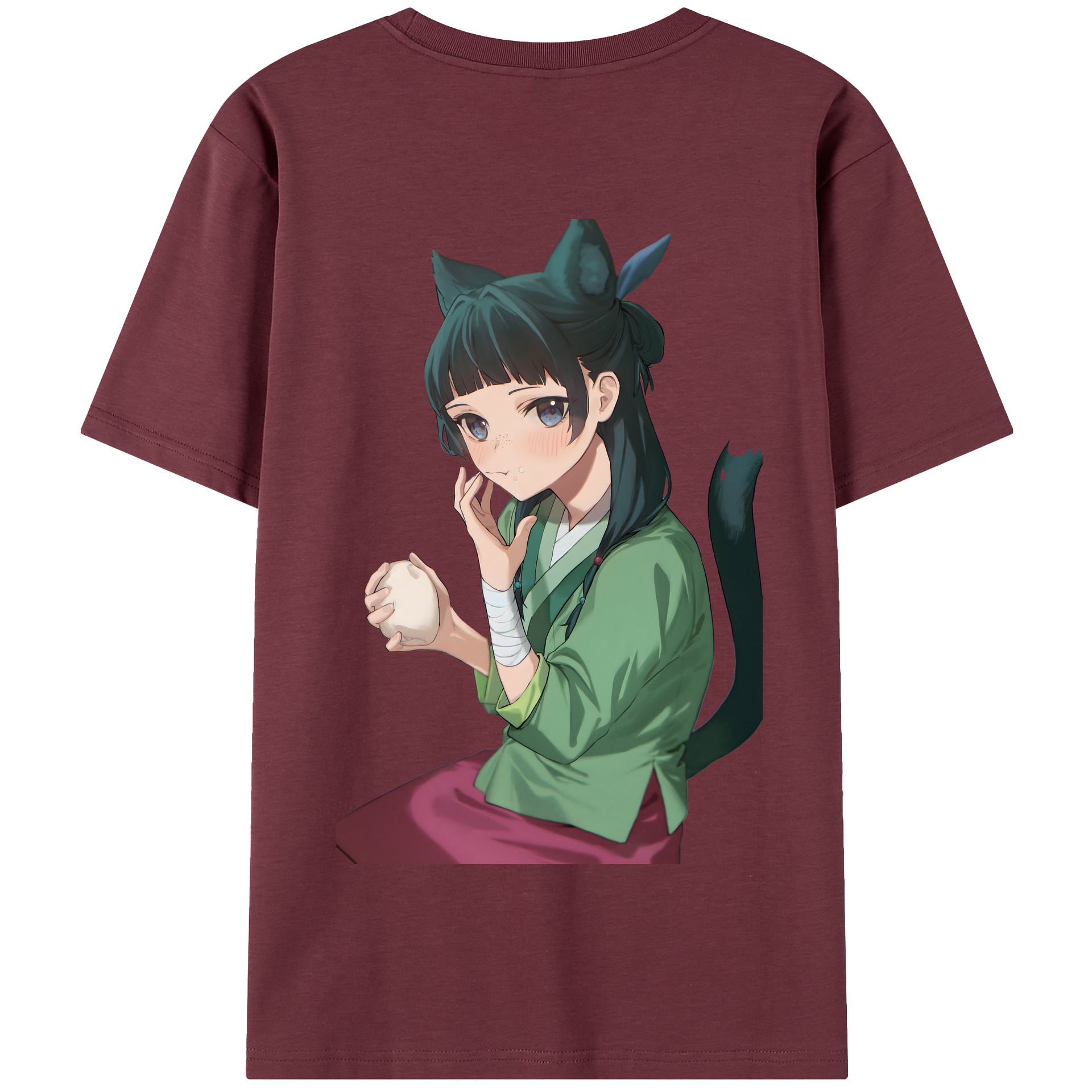 （画像用） 薬屋のひとりごと The Apothecary Diaries 綿100％半袖Tシャツ（背面プリント）
